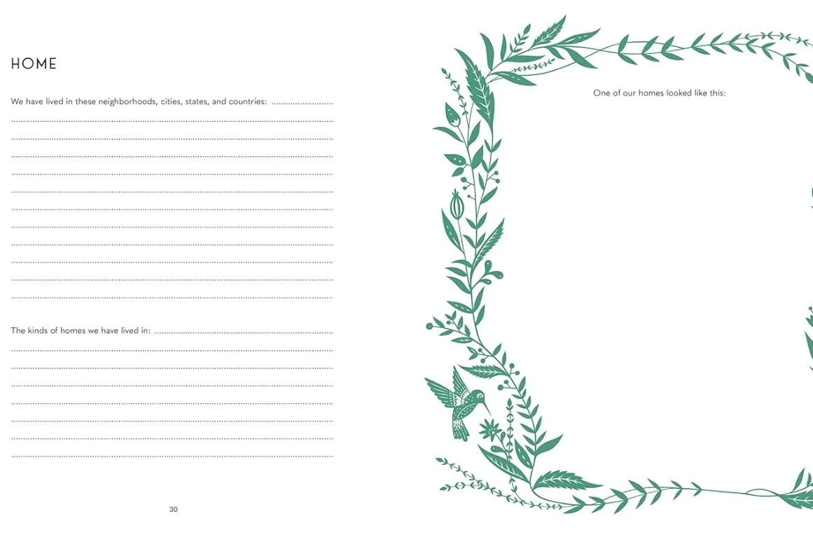 This Family of Ours: A Guided Journal For Families
