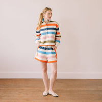 Thumbnail for Confetti Stripe Logan Set