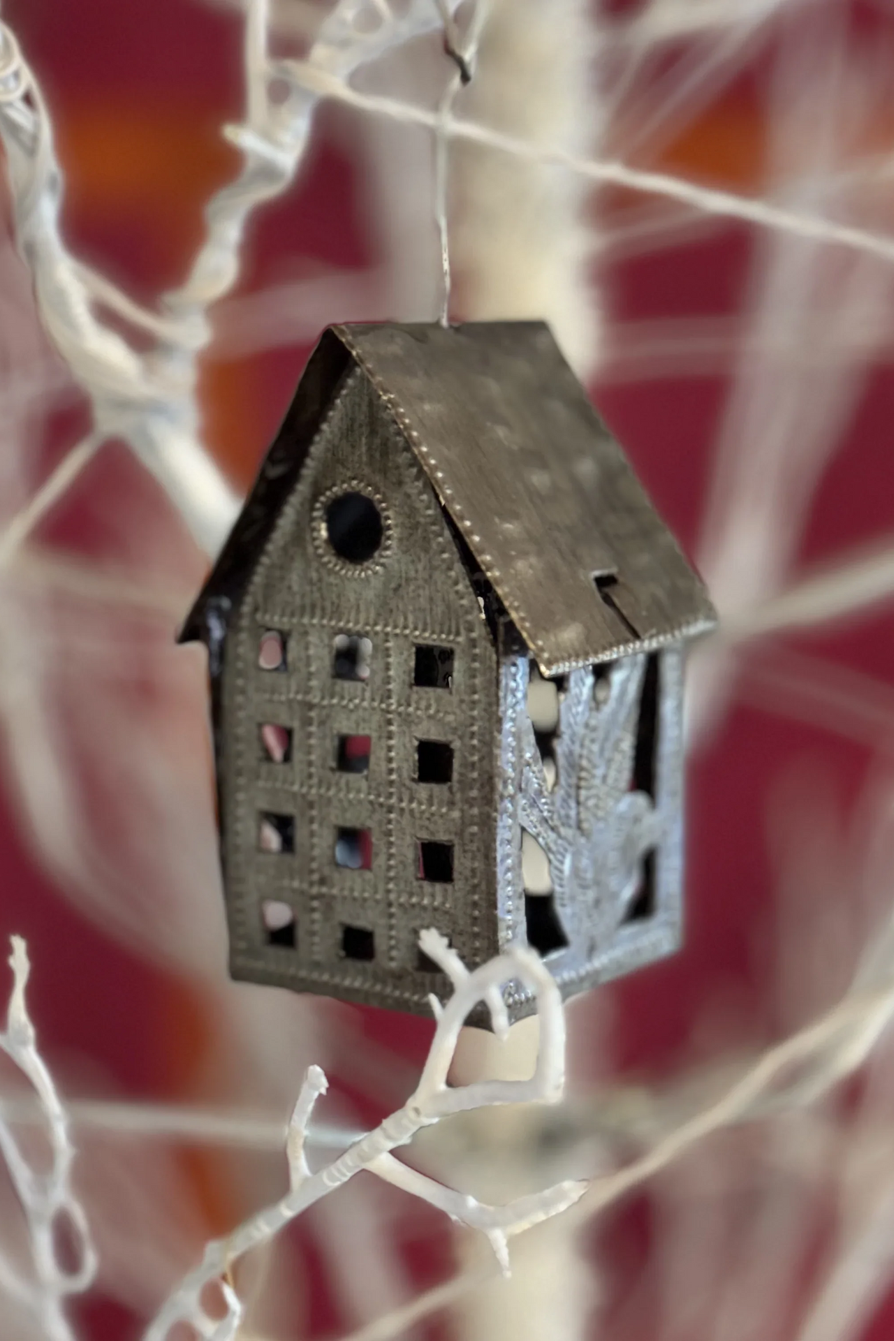 Bird House Ornament