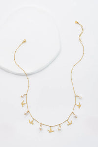 Thumbnail for Wings of Hope Pearl Necklace
