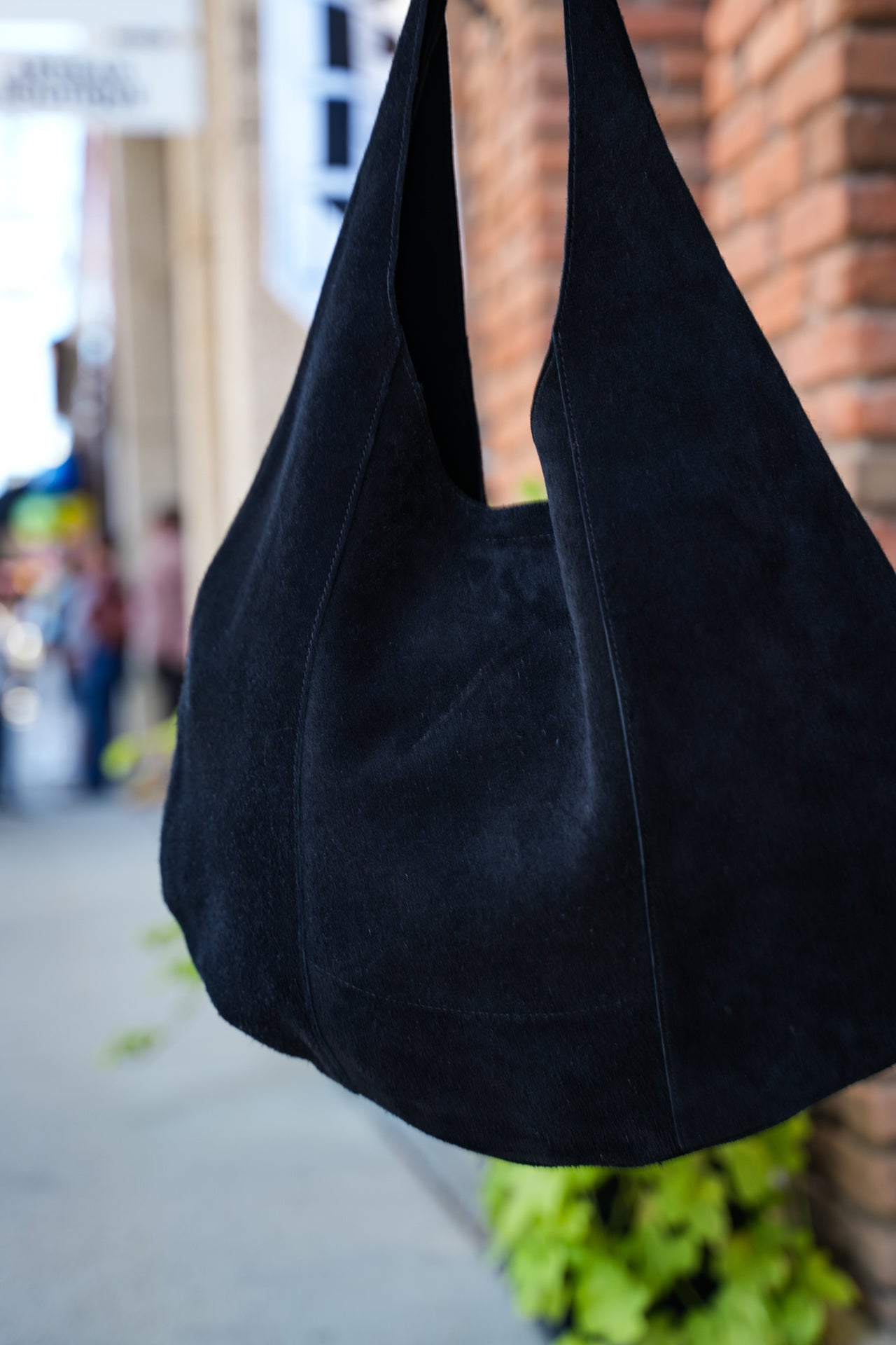 Hobo Suede Tote