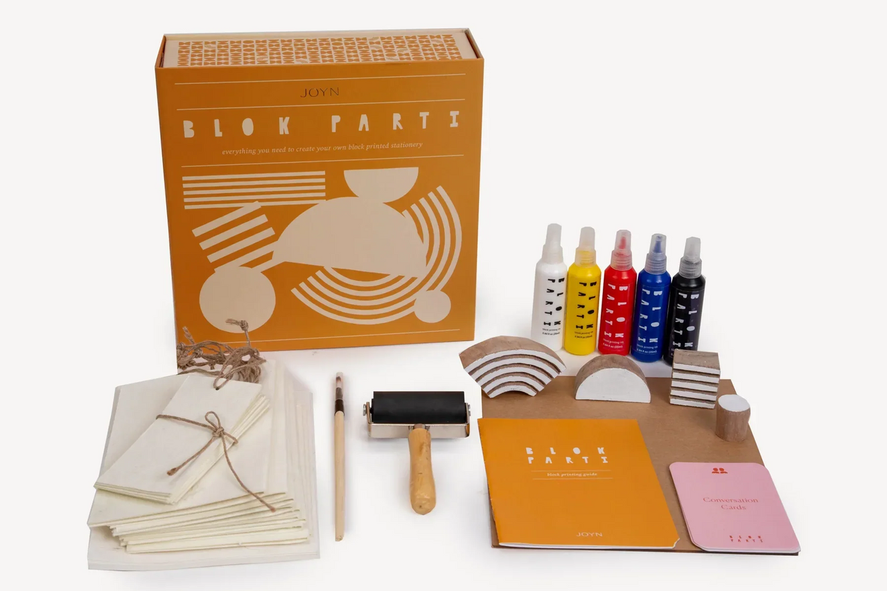 Block Printing Stationery Kit