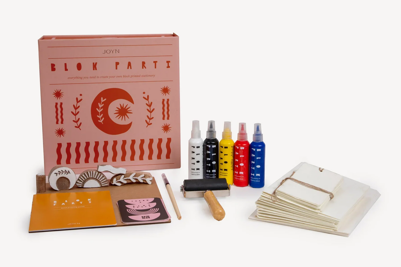 Block Printing Stationery Kit