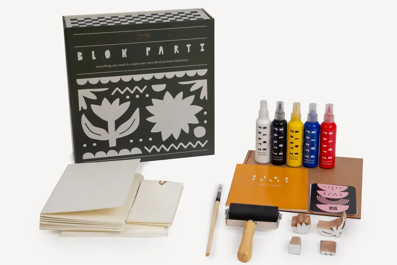 Block Printing Stationery Kit