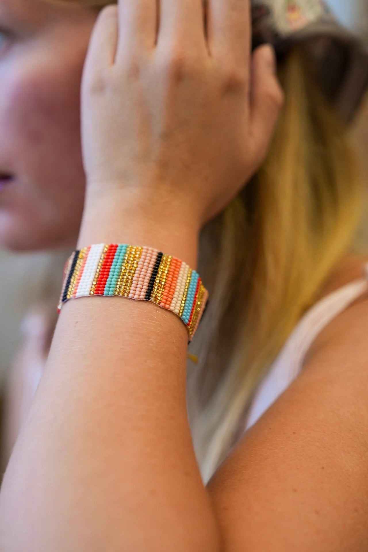 Painted Stripes Bracelet