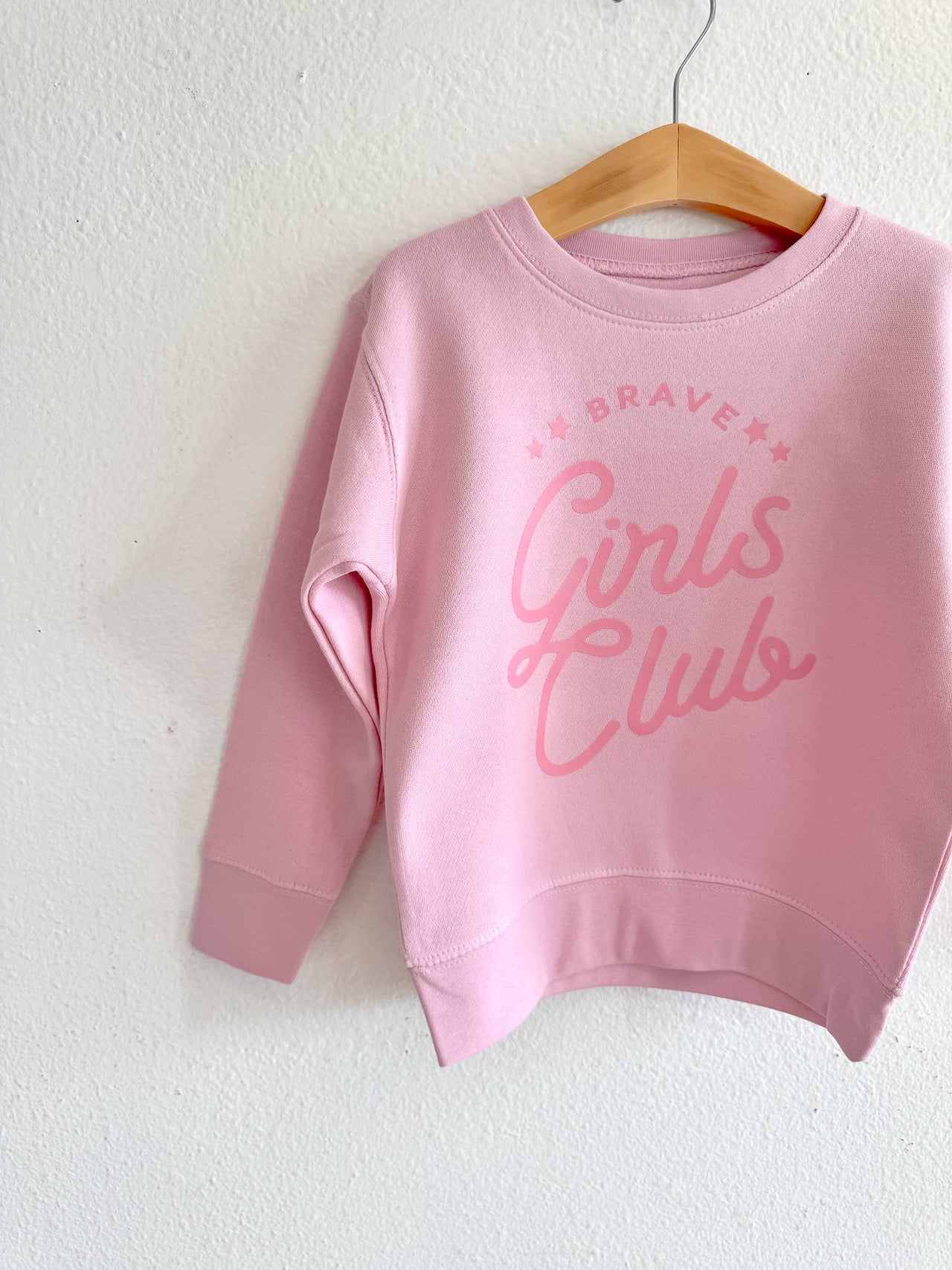 brave girls club - kids sweatshirt
