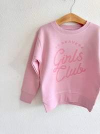 Thumbnail for brave girls club - kids sweatshirt