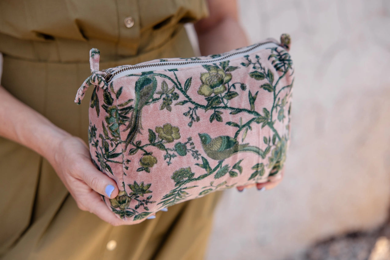 Velvet Cosmetic Pouches - Pattern