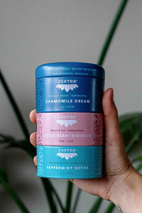 Thumbnail for JusTea Trio Tin & Spoon Set