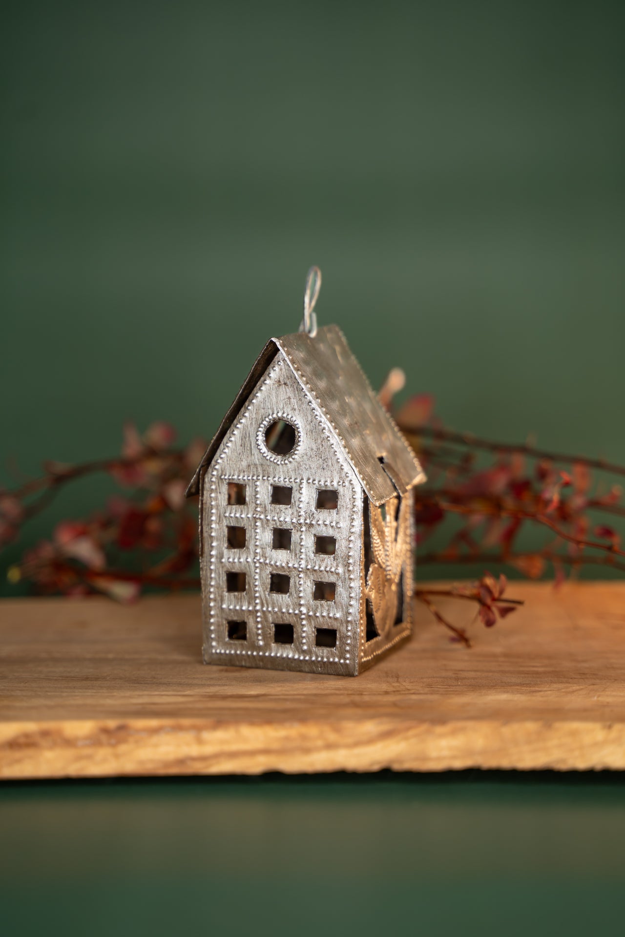 Bird House Ornament