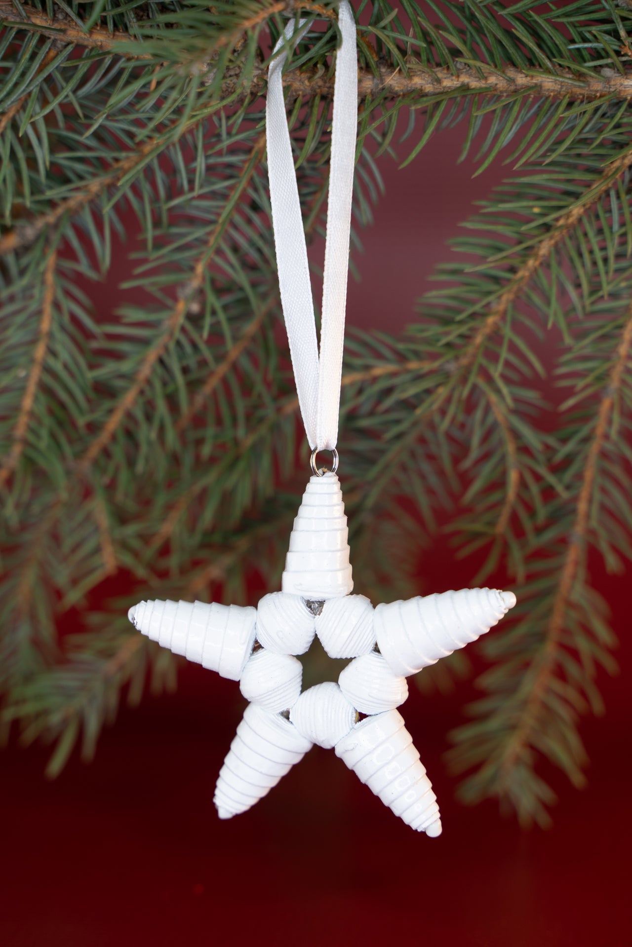 Cereal Box Star Ornaments