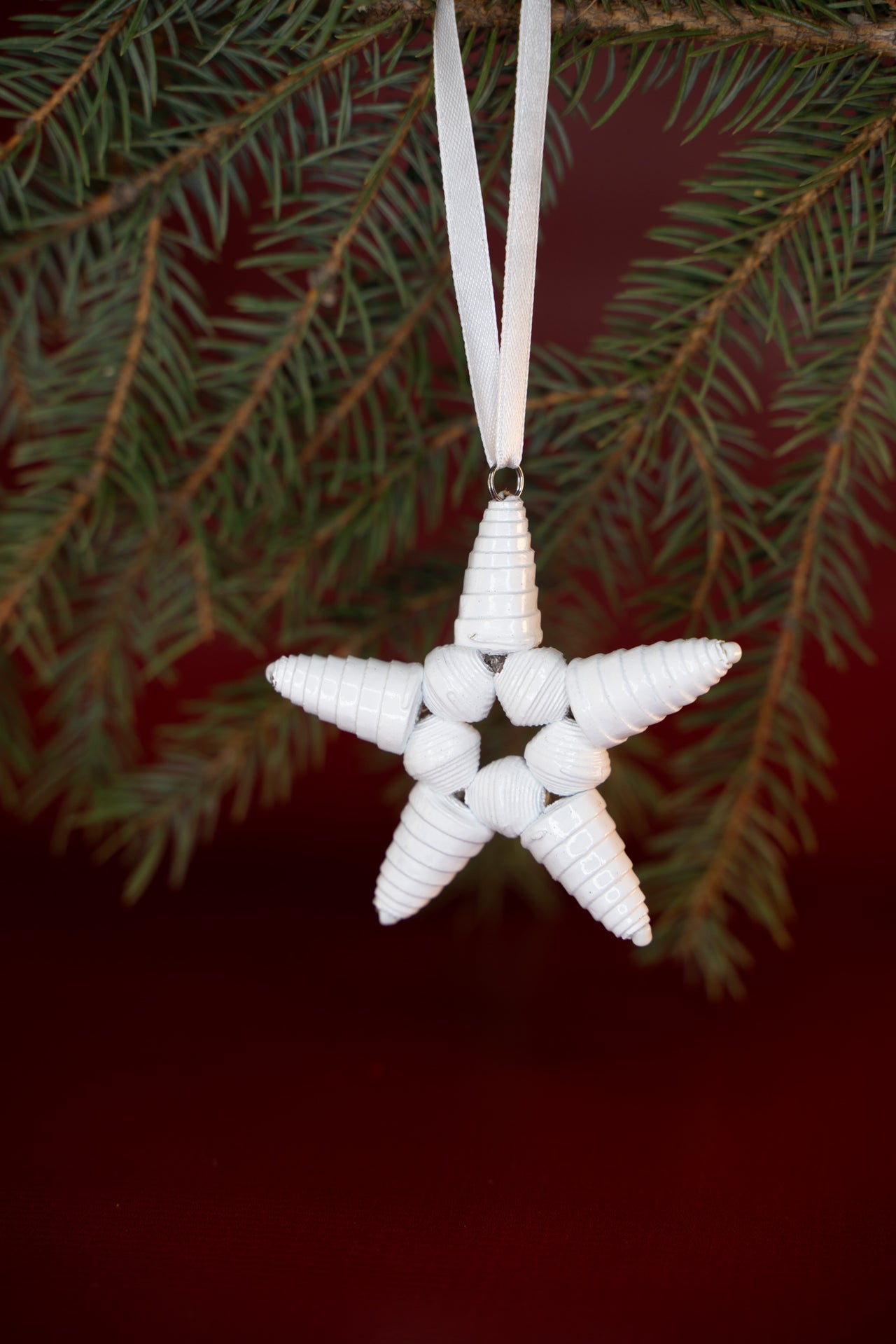 Cereal Box Star Ornaments