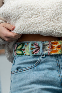 Thumbnail for Soft Bloom Embroidered Belt