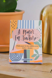 Thumbnail for A Prayer for Teachers Cards