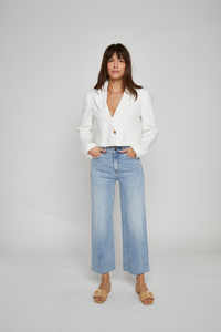 Thumbnail for Aberdeen Ankle Crop High Rise Jean