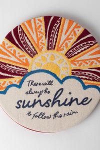Thumbnail for Prerak Sunshine Hand Embroidered Wall Art