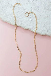 Thumbnail for Paperclip Chain Necklace