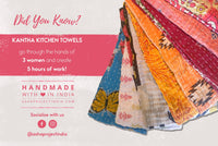Thumbnail for Asha Kantha Kitchen Towel