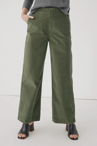 Thumbnail for Modern Corduroy Wide Leg Pant