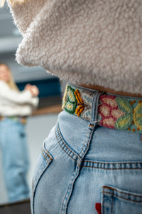 Thumbnail for Soft Bloom Embroidered Belt