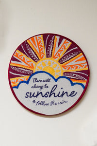Thumbnail for Prerak Sunshine Hand Embroidered Wall Art