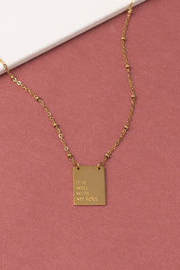 Thumbnail for It Is Well Necklace