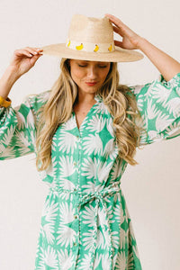 Thumbnail for Viridian Tile Pippa Dress