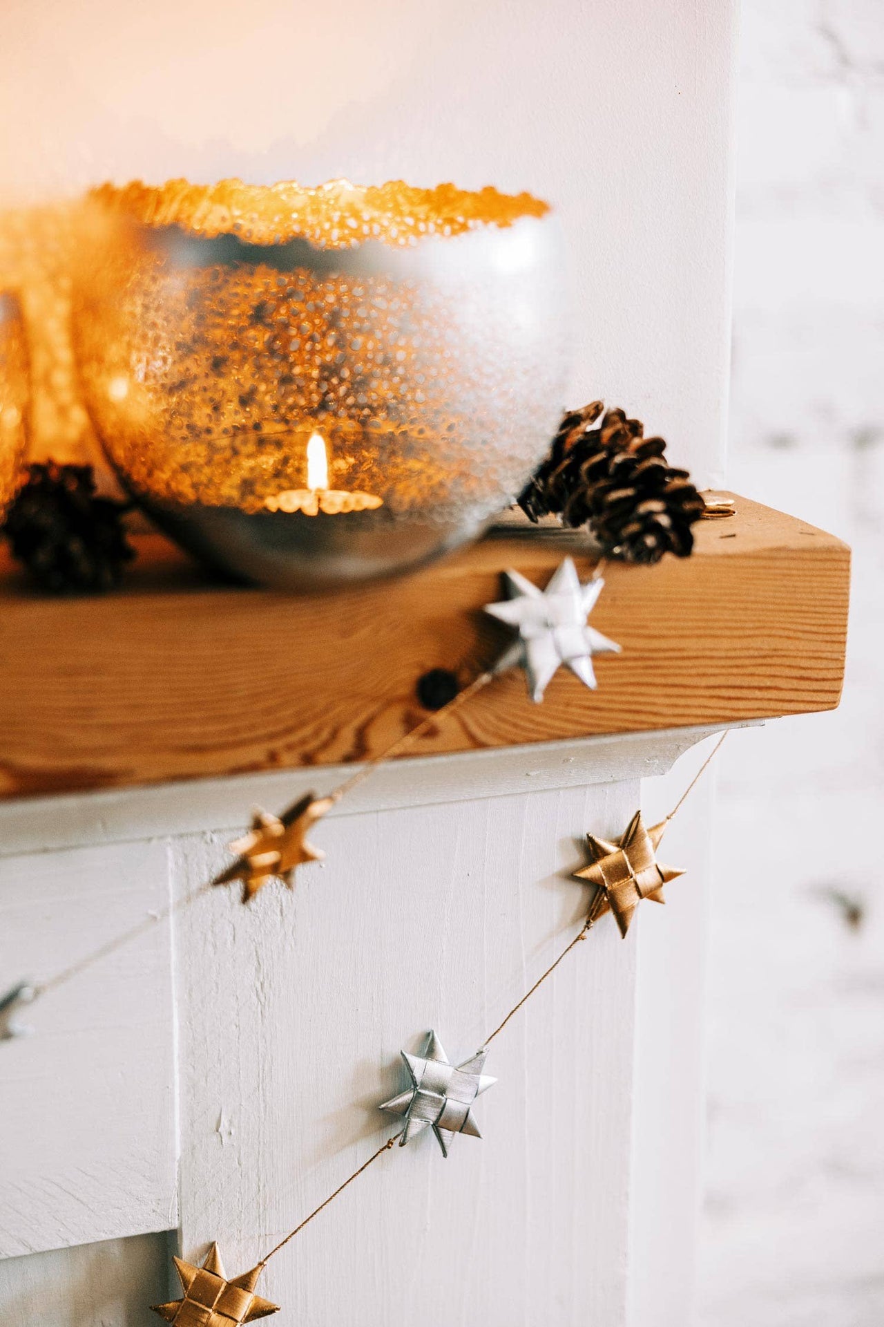 Sparkle Palm Star Garland