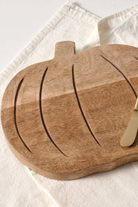Thumbnail for Pumpkin Mango Wood Serving Board