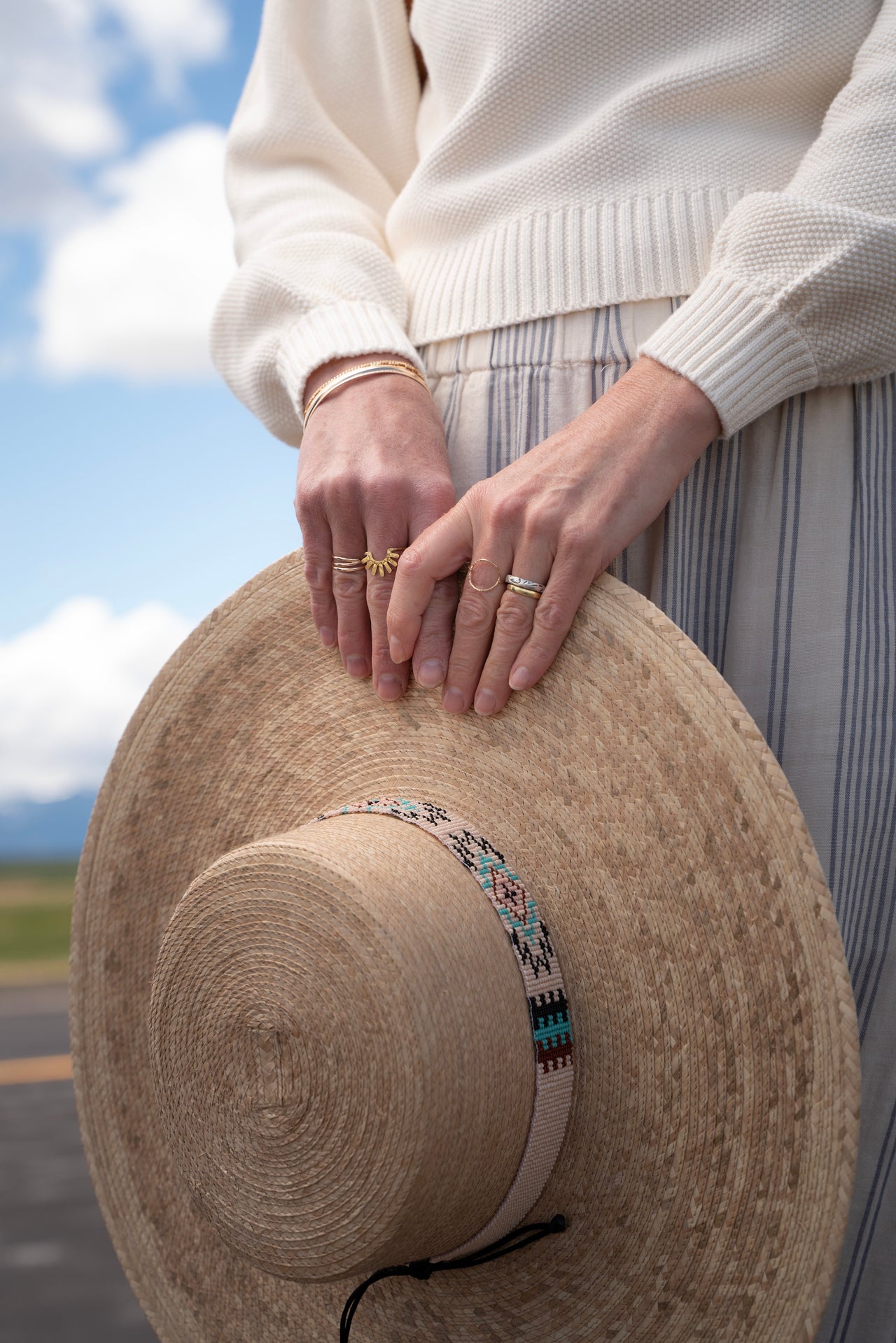 Southwestern Beaded Hatband