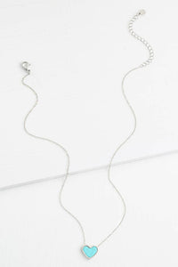 Thumbnail for Bay Turquoise Heart Necklace