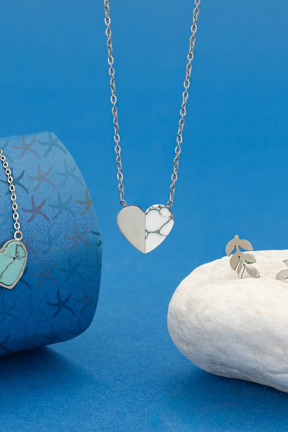 Bay Turquoise Heart Necklace