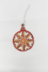 Thumbnail for Snowflake Bulb Ornament