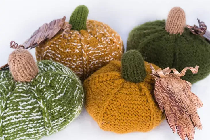 Knitted Pumpkins