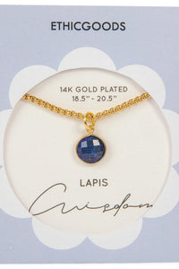 Thumbnail for Lapis Stone Pendant Necklace