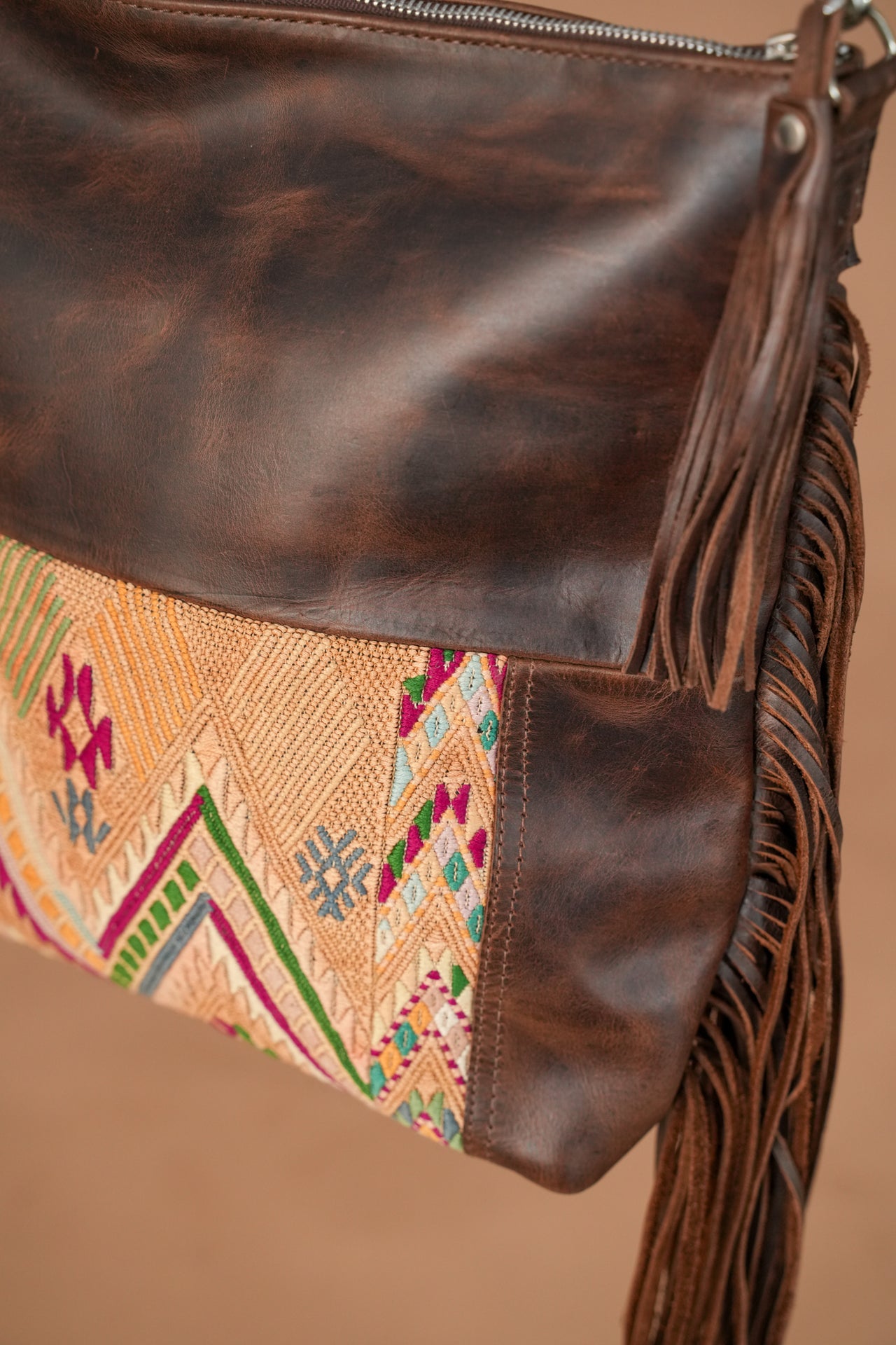Fringe + Hide Tote