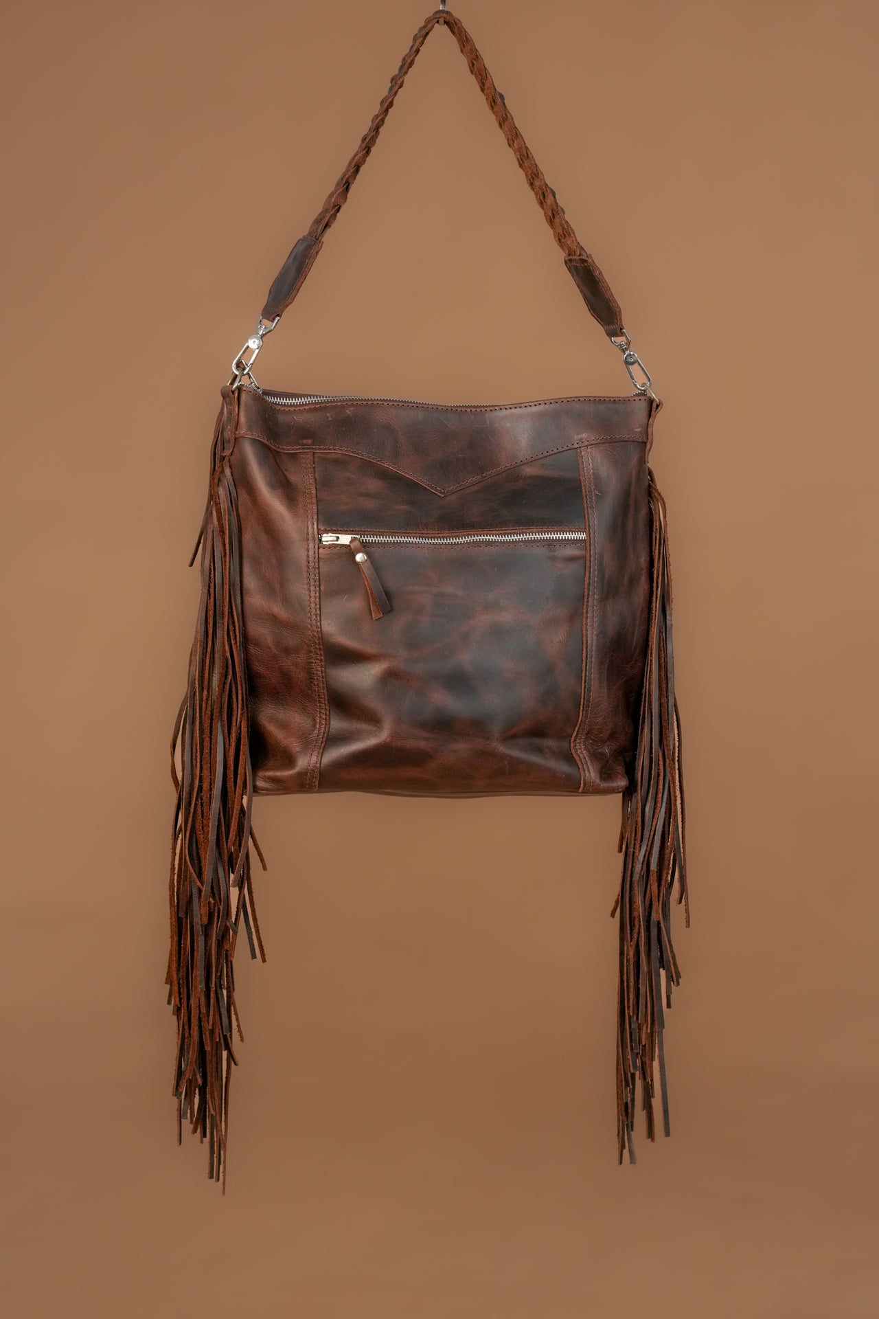 Fringe + Hide Tote