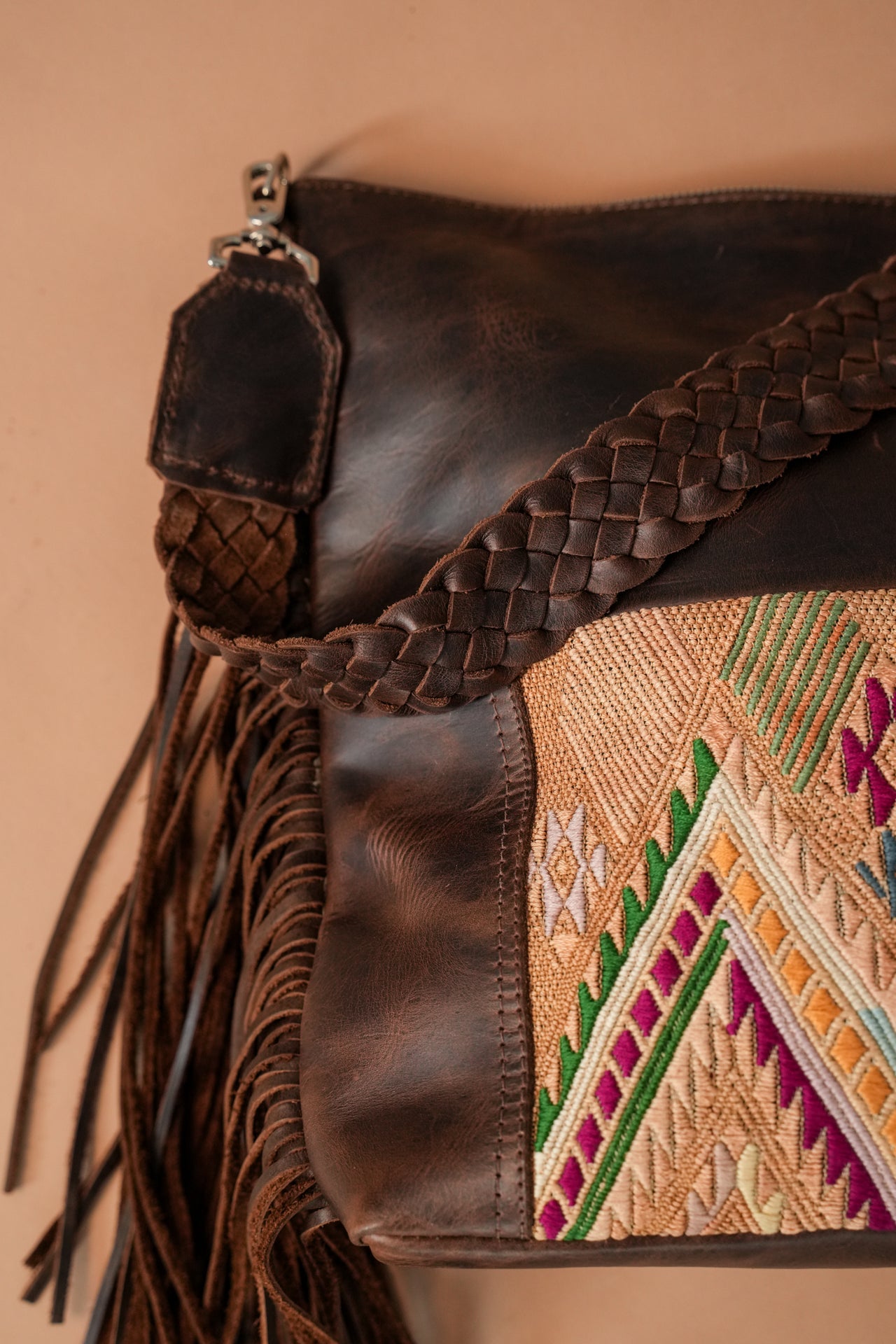 Fringe + Hide Tote