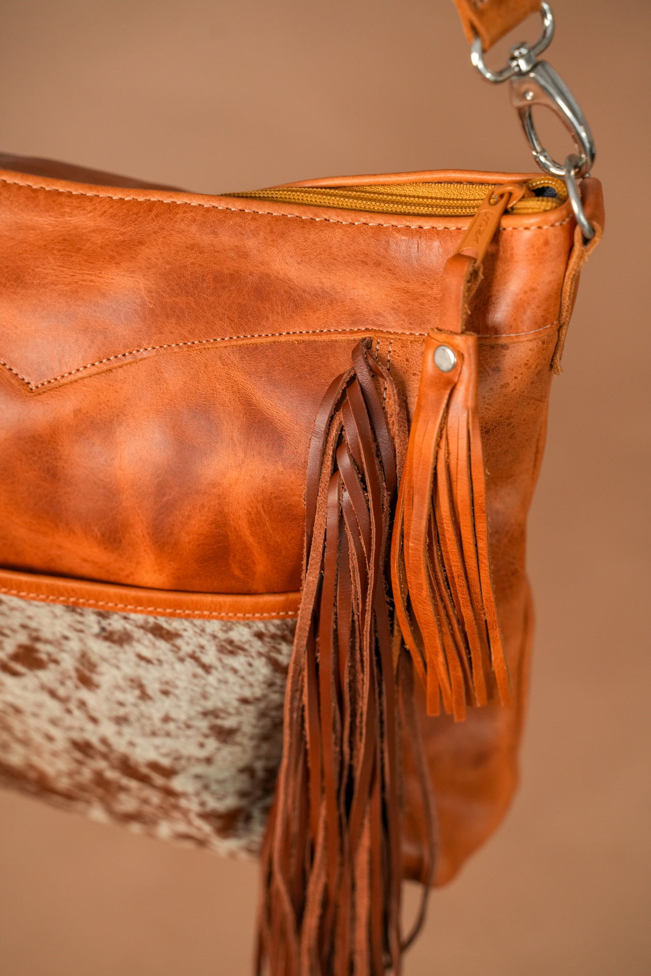 Fringe + Hide Tote