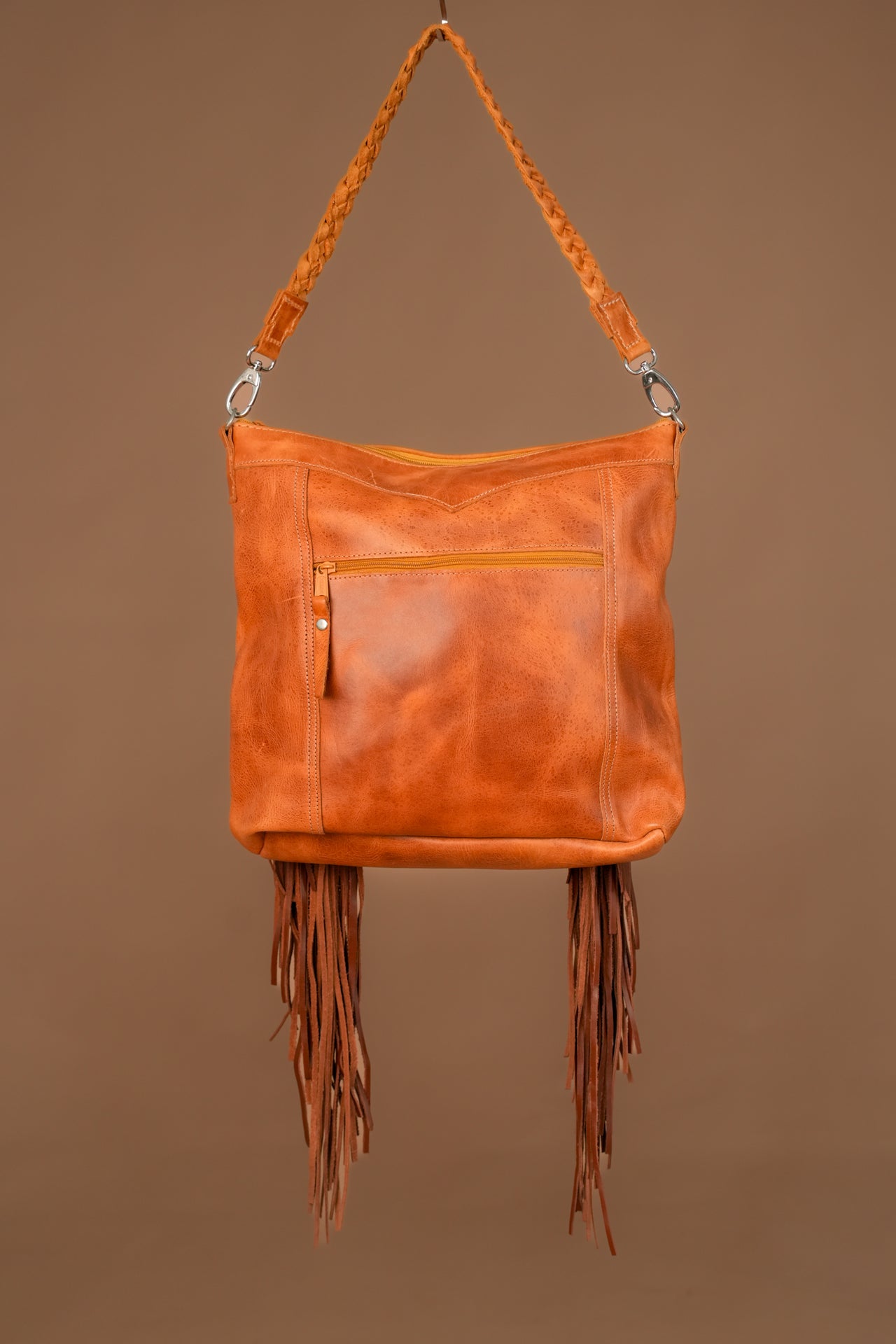 Fringe + Hide Tote