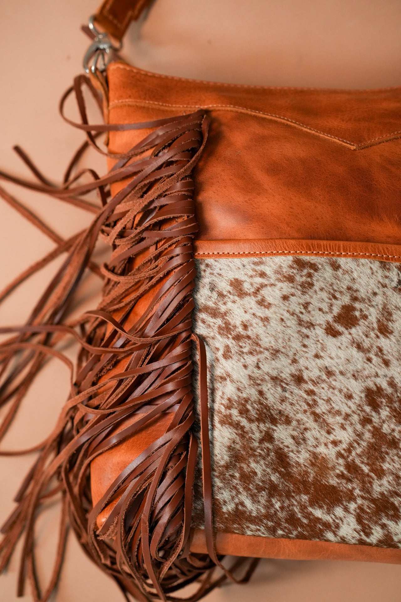 Fringe + Hide Tote