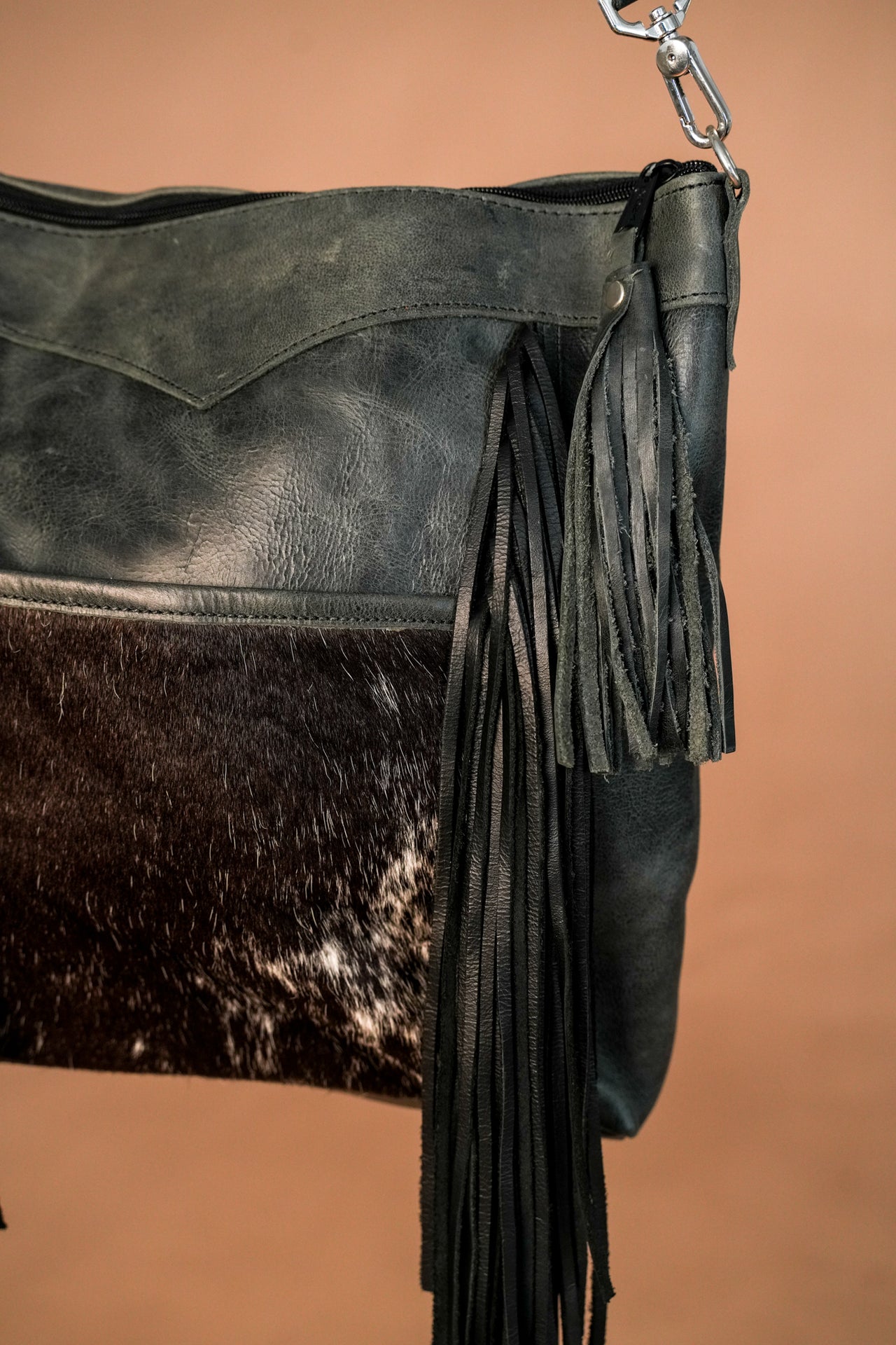 Fringe + Hide Tote