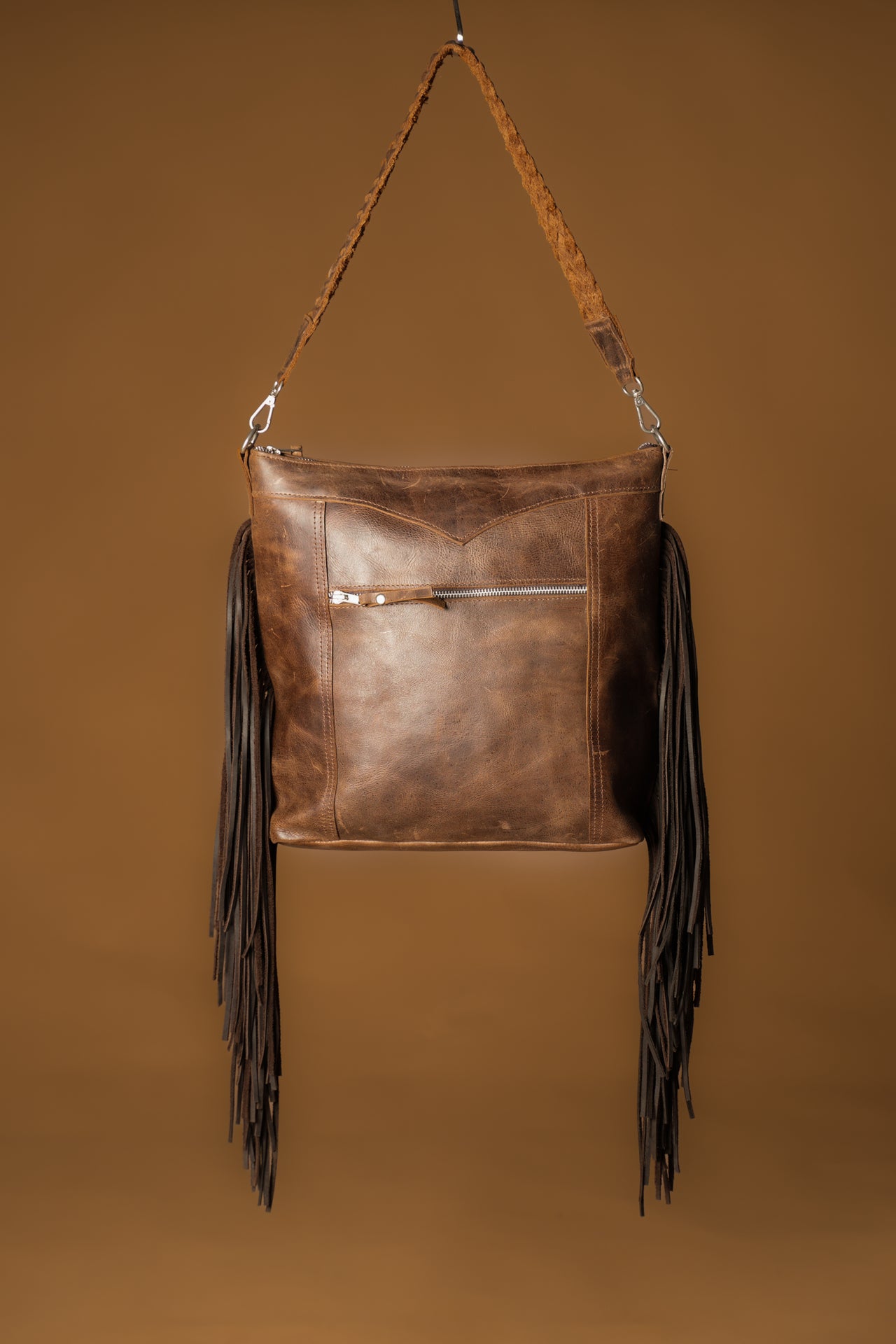 Fringe + Hide Tote
