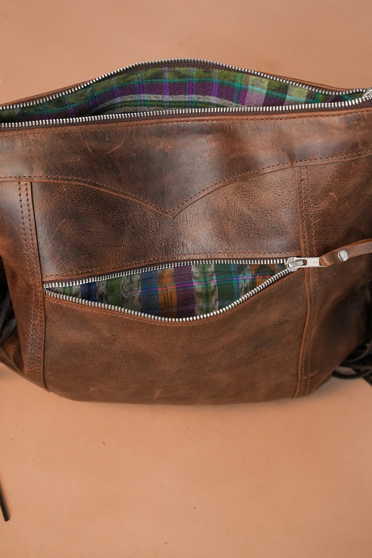 Fringe + Hide Tote