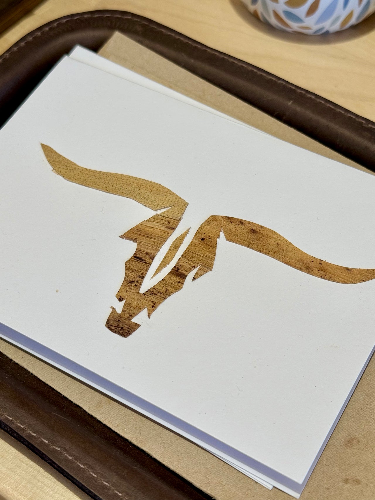 Long Horn Card