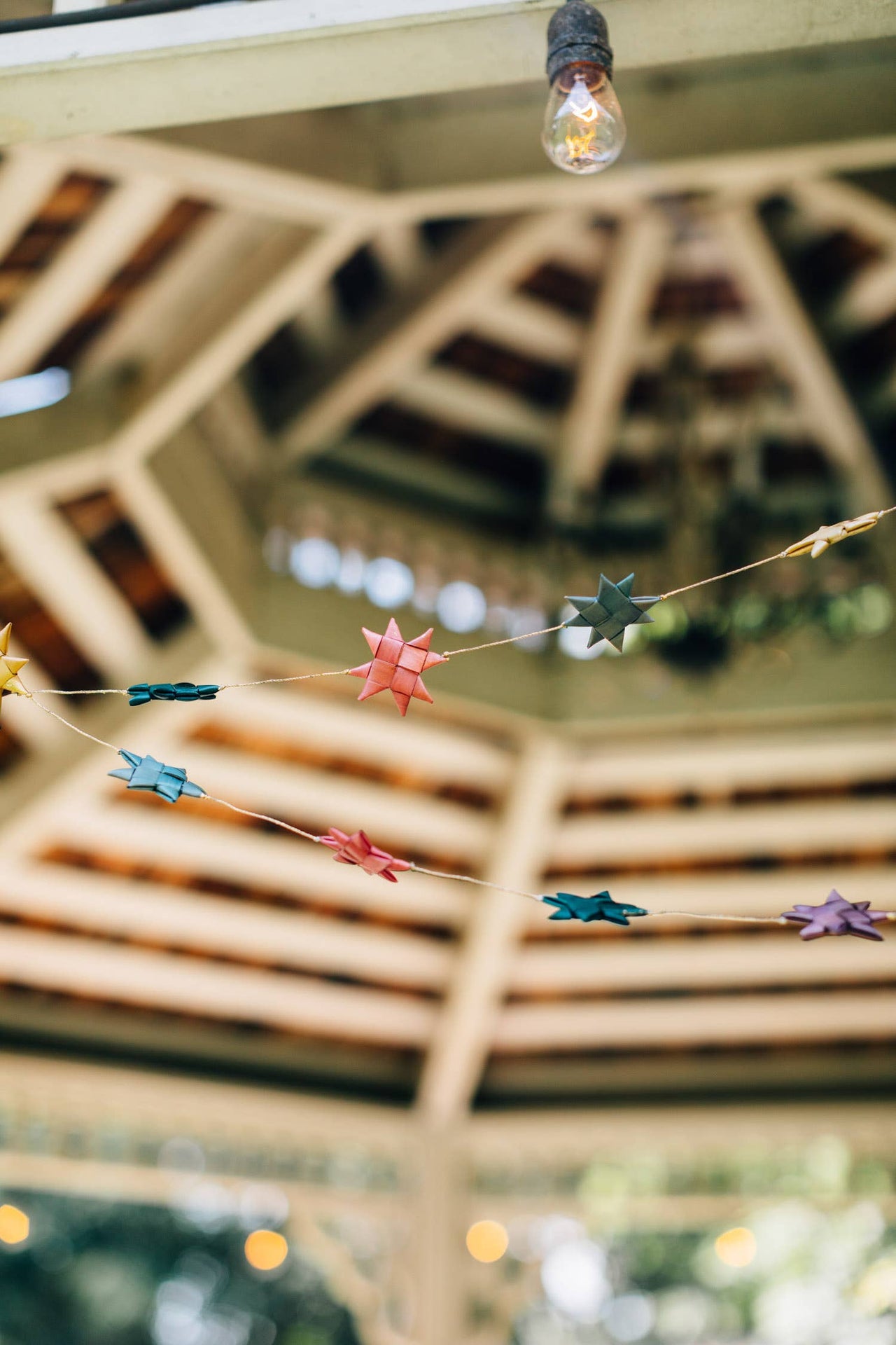 Multicolor Star Garland
