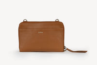 Thumbnail for Pebbled Leather Crossbody Wallet