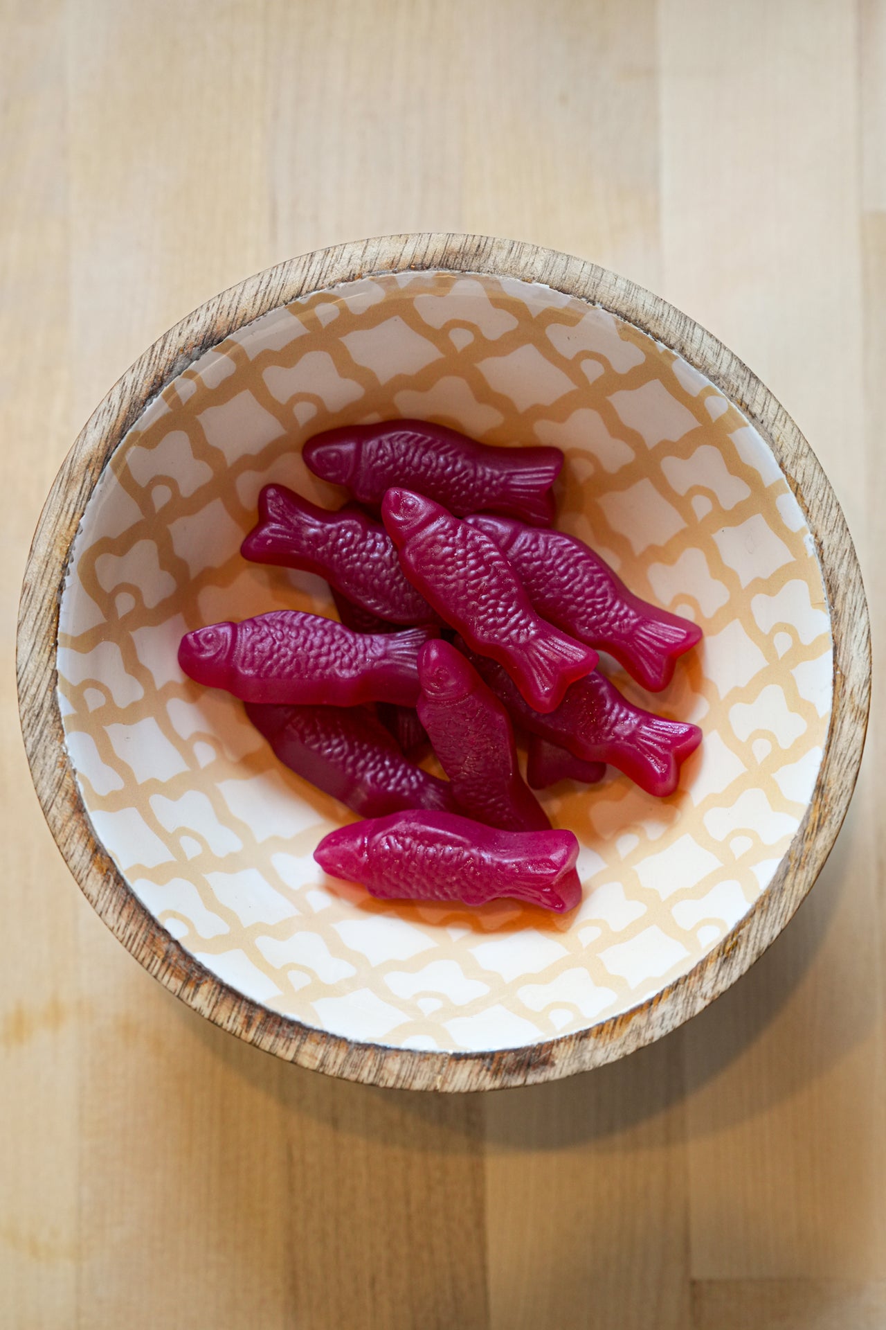Raspberry Gummy Fish