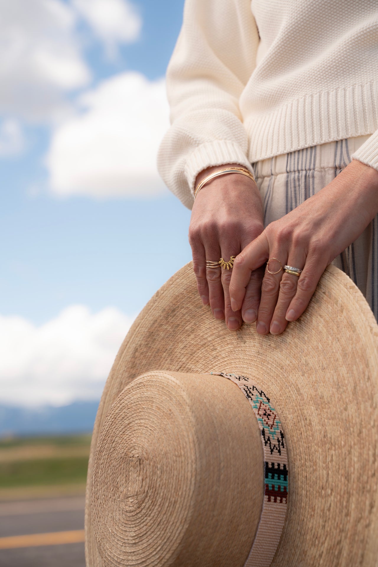 Southwestern Beaded Hatband