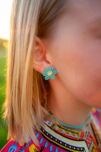 Thumbnail for Daisy Beaded Studs